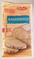 Mängden socker i Bauernbrot Backmischung