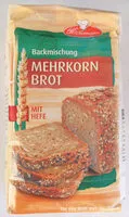 Mängden socker i Mehrkornbrot Backmischung