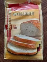 Mängden socker i Backmischung Weissbrot
