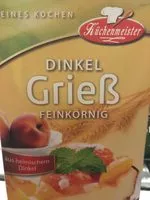 Mängden socker i Dinkel Grieß feinkörnig