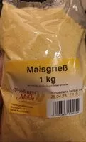 Mängden socker i Maisgrieß