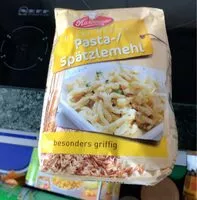 Mängden socker i Pasta-/Spätzlemehl