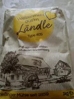 Mängden socker i Weizenmehl Typ 405