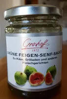 Mängden socker i GRÜNE FEIGEN-SENF-SAUCE