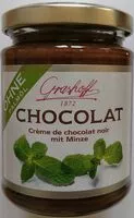 Mängden socker i Crème de chocolat noir mit Minze