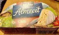 Mängden socker i Almzeit Chili