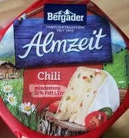 Mängden socker i Almzeit Chilli Käse