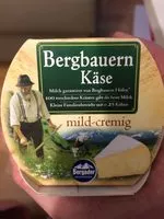 Mängden socker i Berbauern Käse mild-cremig