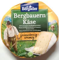 Mängden socker i Bergbauern Käse