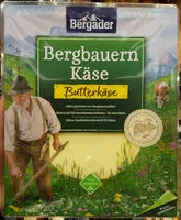 Mängden socker i Butterkäse Bergbauern
