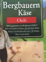 Mängden socker i Bergbauern Käse Chili