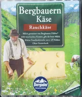 Mängden socker i Bergbauern Käse Rauchkäse