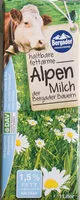 Mängden socker i haltbare fettarme Alpen Milch
