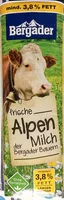 Mängden socker i Frische Alpenmilch