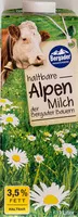 Mängden socker i haltbare Alpen Milch