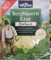Mängden socker i Bergbauern Käse Bärlauch