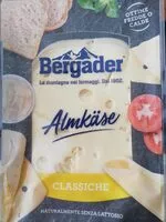 Mängden socker i Bergader Almkäse