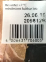 Mängden socker i Serrano