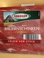 Mängden socker i Bauernschinken