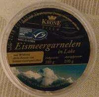 Mängden socker i Eismeergarnelen in Lake