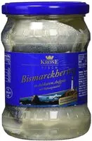 Mängden socker i Bismarckhering in delikatem Aufguss