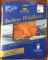 Mängden socker i Sockeye Wildlachs