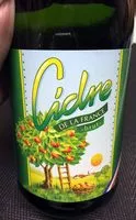 Mängden socker i Cidre de la France Brut