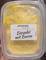 Mängden socker i Eiersalat mit bacon