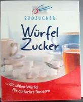 Mängden socker i Würfel Zucker