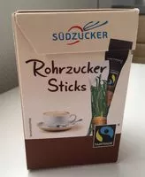 Mängden socker i Rohrzucker Sticks