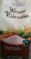Mängden socker i Weisser Rohrzucker