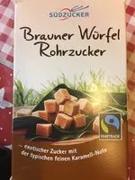 Mängden socker i Würfel Rohr Rohzucker