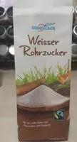 Mängden socker i Weisser Rohrzucker