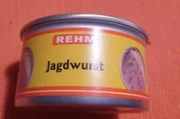 Mängden socker i Jagdwurst