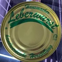Mängden socker i Wurst Hausmacher Leberwurst