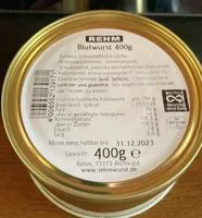 Mängden socker i Blutwurst