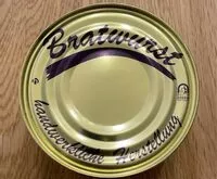 Mängden socker i Bratwurst grob