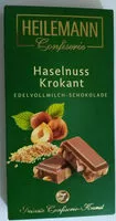 Mängden socker i Haselnuss Krokant