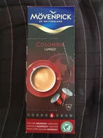 Mängden socker i Movenpick - Colombia lungo