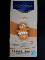 Mängden socker i Mövenpick Crema Lungo GREEN cap