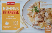 Mängden socker i Hühnerfrikassee