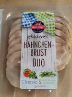 Mängden socker i Gebackenes Hähnchenbrust Duo