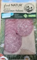 Mängden socker i froh NATUR Premium Gourmet-Salami