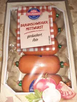 Mängden socker i Braunschweiger Mettwurst