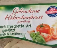 Mängden socker i Gebackene Hähnchenbrust Bruschetta Art