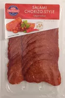 Mängden socker i Salami Chorizo-Style, luftgetrocknet