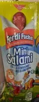 Mängden socker i Ferdi Fuchs Mini Salami