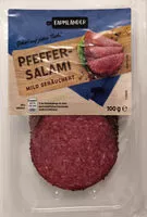 Mängden socker i Pfeffersalami, mild geräuchert