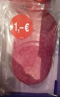 Mängden socker i Salami