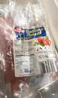 Mängden socker i Tradition Salami mold geräuchert